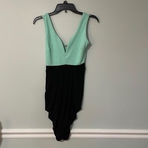 Two- toned mint and black dress. Charlotte Russe brand. Size small